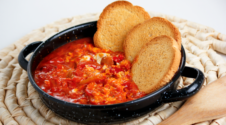 asadillo con huevos