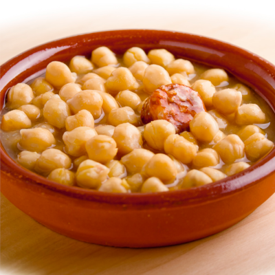 GARBANZOS CON CHORIZO SEDA